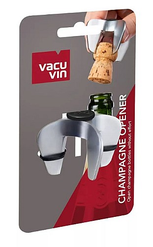 Vacu Vin Pezsgősüveg nyitó inox, rozsdamentes acél (pezsgőnyitó)