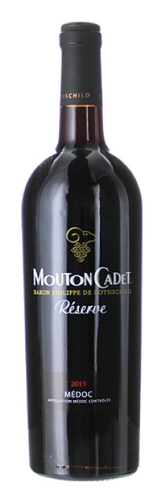 Baron Philippe de Rothschild Mouton Cadet Reserve Medoc 2015 (0,75 L)