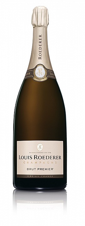 Champagne Louis Roederer Brut Premier Jeroboam (3 L) -fa DD - száraz
