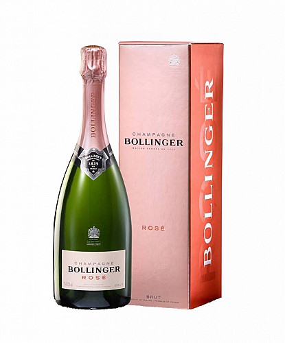 Bollinger Rosé Brut (0,75 L) -díszdobozzal- száraz